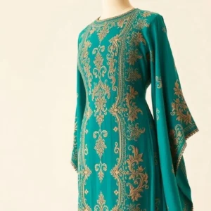 Zardori Teal Kaftans